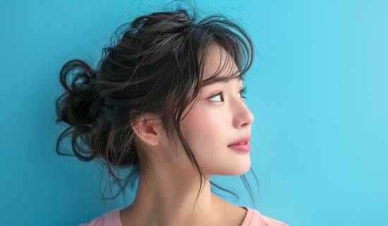 半丸子頭怎么扎簡單好看,簡單好看的半丸子頭扎法教程