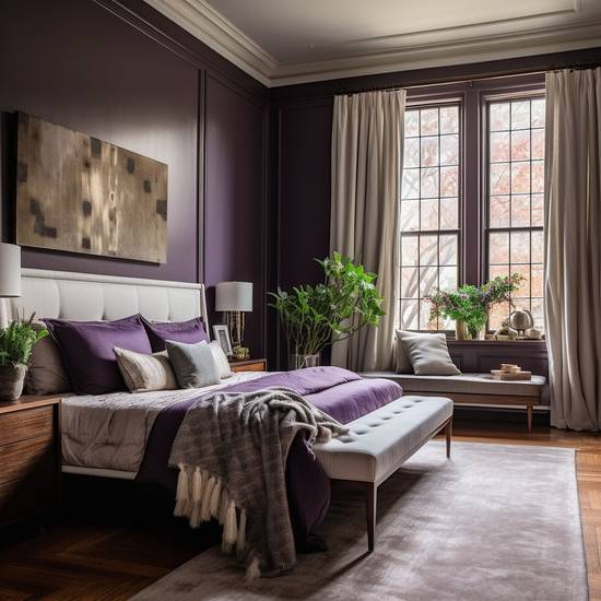 深紫色搭配什么顏色好看，深紫色完美配色方案推薦