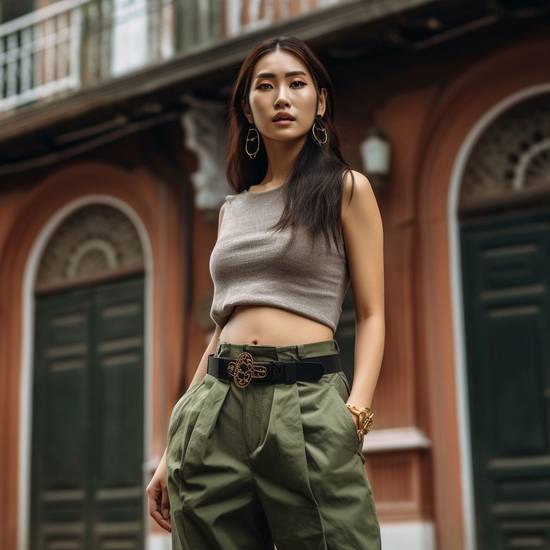 軍綠色褲子配什么顏色上衣好看，軍綠色褲子配色指南：解鎖上衣高級穿搭法則