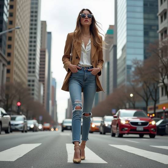 牛仔褲配什么鞋好看,牛仔褲配鞋時(shí)尚搭配指南