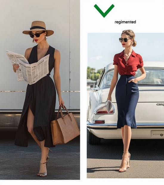 黑裙子配什么顏色的上衣，黑裙子配上衣萬能配色指南，優雅時髦