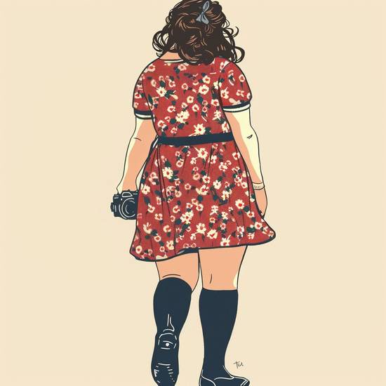 胖女孩適合穿什么裙子,胖女孩最佳裙子穿搭推薦