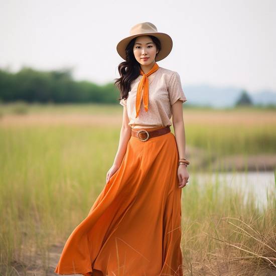 咖啡色裙子配什么顏色上衣好看,咖啡色裙子上衣顏色搭配建議