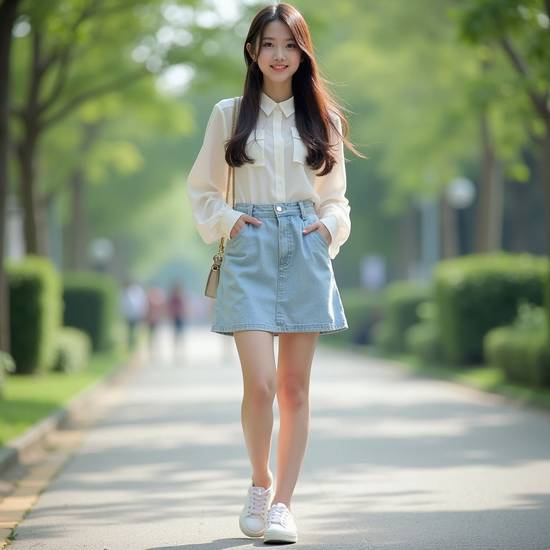 矮個子適合穿多長的裙子，矮個子最佳裙子長度搭配指南