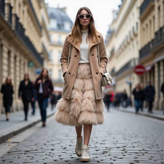 卡其色的裙子配什么顏色的上衣，卡其色裙子最佳上衣配色指南