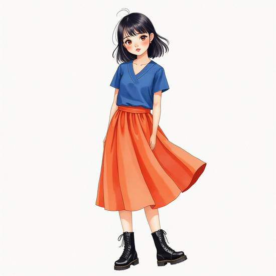 灰色上衣配什么顏色裙子好看，灰上衣配裙色彩指南，解鎖優雅高級穿搭術