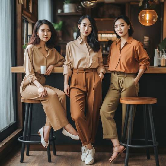 米色褲子配什么顏色上衣，米色褲子上衣顏色搭配精選指南