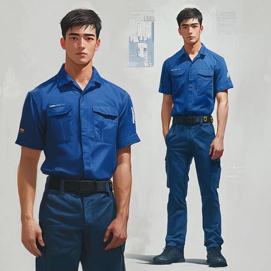 深藍色短袖配什么顏色褲子，深藍色短袖褲子顏色搭配指南