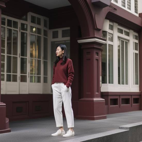 酒紅色襯衣配什么褲子，酒紅色襯衣褲子搭配精選指南