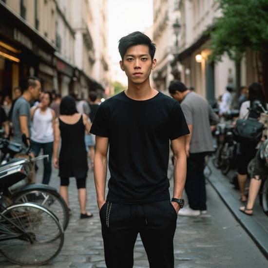 黑t恤搭配什么褲子，黑T恤褲子搭配精選指南