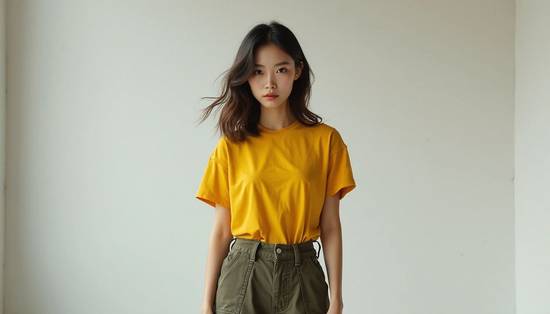 皮膚黃適合穿什么顏色的衣服,黃皮穿搭指南:顯白色系精選