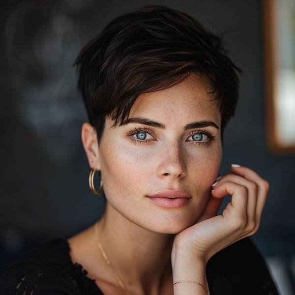 適合圓臉的短發發型，圓臉短發剪裁指南