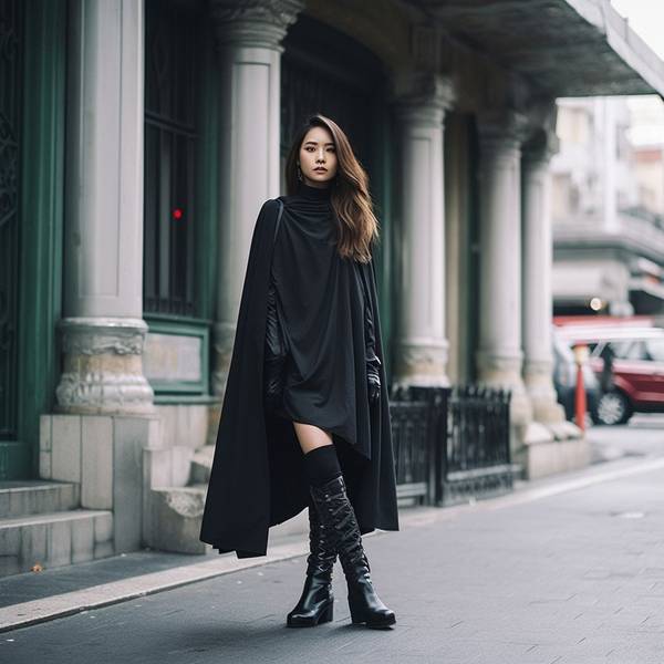 黑色褲裙搭配什么鞋子，黑色褲裙搭配指南：四季皆宜的時髦鞋履精選