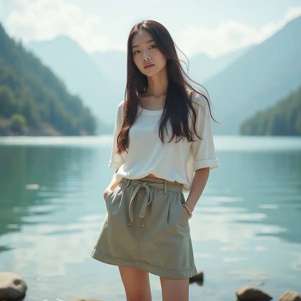 矮胖胸大女生穿衣搭配，矮胖胸大女生穿搭指南：揚長避短穿出自信魅力