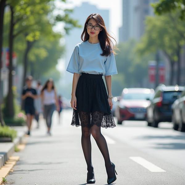 蕾絲裙搭配什么鞋子，選擇超全清單，15款搭配方案輕松駕馭蕾絲裙的鞋履攻略