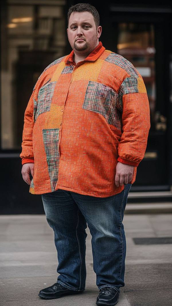 180斤男大胖子穿衣搭配，180斤男大胖子顯瘦時尚穿搭實用指南