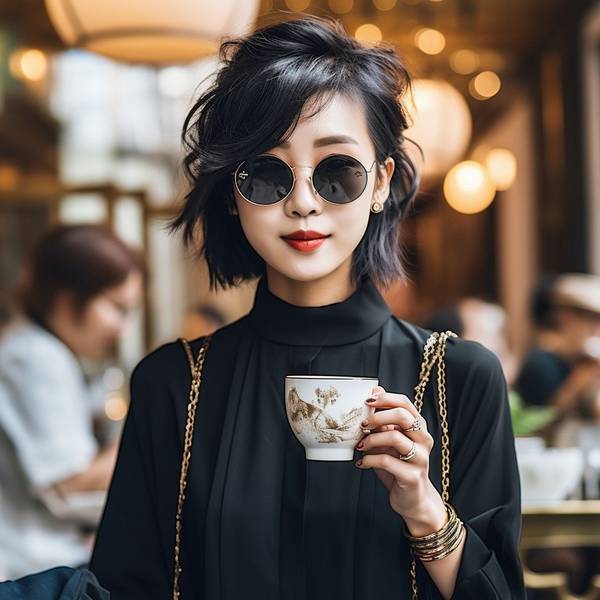 短發(fā)穿衣搭配技巧，短發(fā)女孩的日常穿搭秘籍：23種簡(jiǎn)約時(shí)髦造型指南