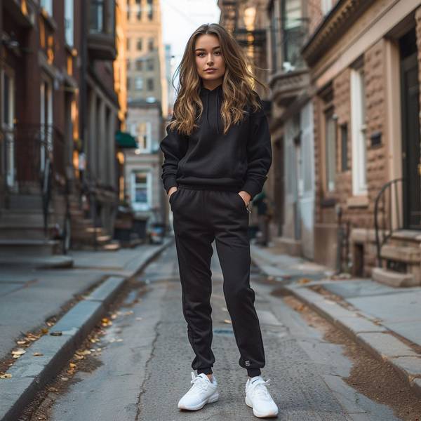 黑色休閑褲配什么顏色鞋子，黑褲子配色寶典：這樣搭鞋子顯高又時髦