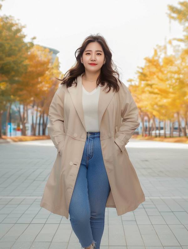 130斤胖妹子穿衣搭配，130斤微胖女生的顯瘦時尚穿搭指南