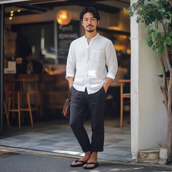 寬松褲子配什么鞋子男，男士寬松褲子搭配指南：從休閑到潮流的完美鞋款選擇