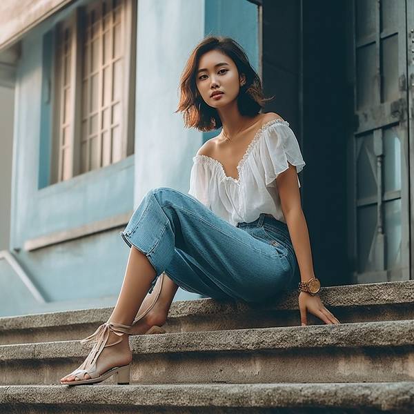 高腰褲配什么鞋子，高腰褲最搭的幾款鞋子這樣選不出錯(cuò)