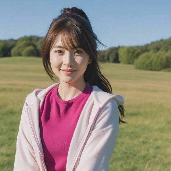 扎馬尾配什么劉海，八字劉海配馬尾，瞬間提升顏值的時尚秘密