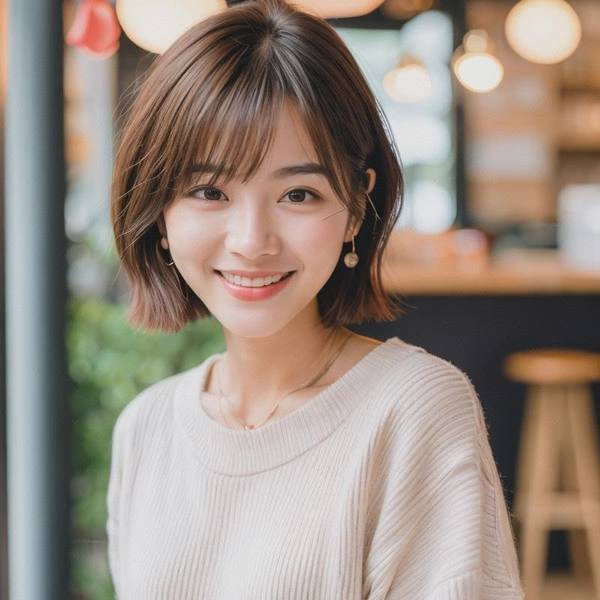 圓臉適合什么短發，圓臉必試這5款短發修飾臉型又顯瘦