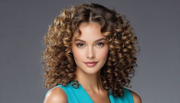 時尚發型女中長發卷發，驚艷卷發造型：中長發時尚發型終極指南