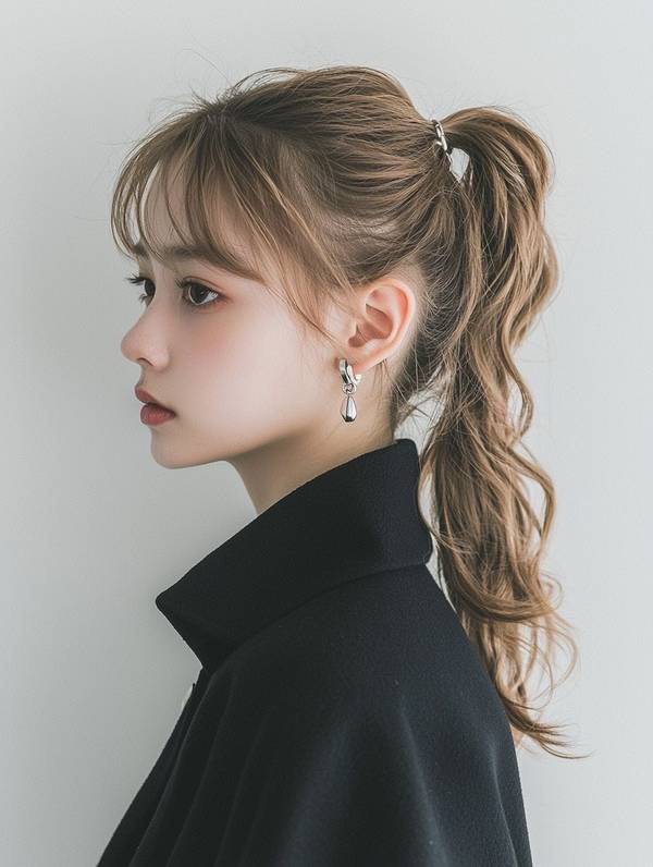 扎馬尾簡單又好看步驟，扎馬尾不塌不扯發，三步搞定蓬松飽滿