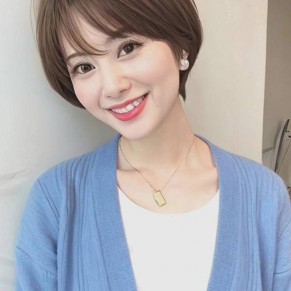 頭型女短發造型，機場短發快速造型秘笈：簡單三步搞定時尚感