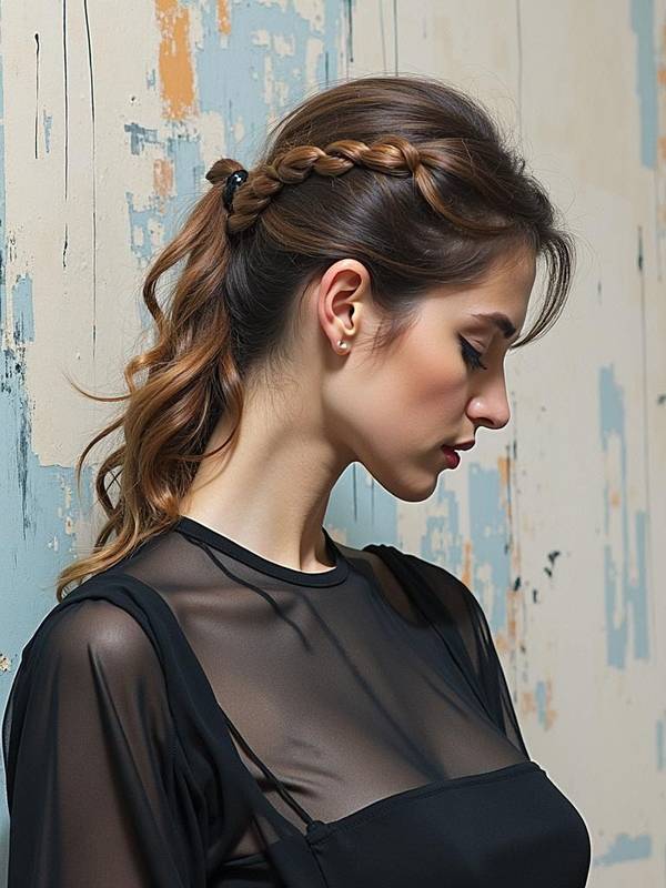 卷發怎么扎簡單又好看，清爽時髦一步搞定：6款簡易卷發扎發造型指南