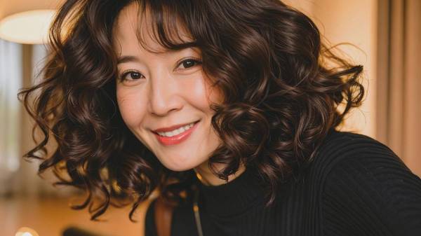 卷發和直發哪個顯年輕，卷發比直發更顯年輕的秘密