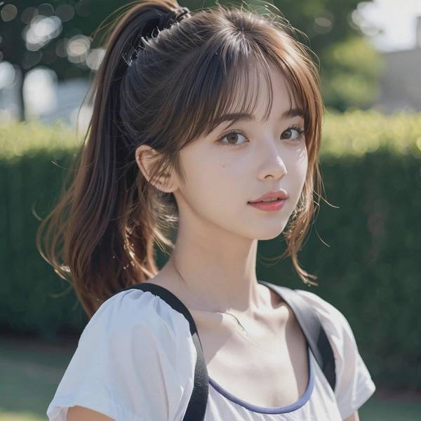 經常扎馬尾留什么劉海，扎馬尾的最佳劉海指南：八字劉海即刻提升完美臉型