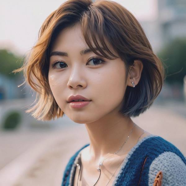 圓臉適合什么發型短發，圓臉短發發型精選指南