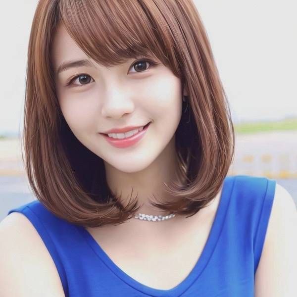 頭發多圓臉的女生適合什么發型，圓臉蓬松發型顯瘦指南與造型秘笈