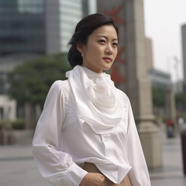 絲巾變衣服的簡單打法，絲巾秒變時尚上衣簡易穿搭指南