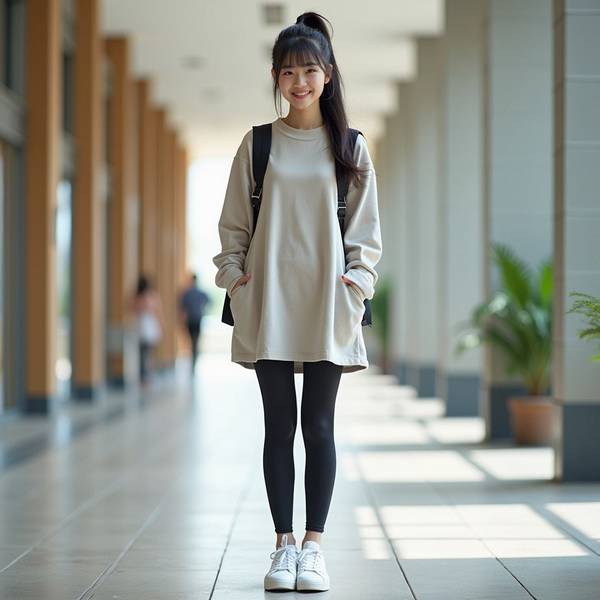 秋季服裝搭配女學生，青春不過季：15套校園秋日穿搭公式點亮你的黃金十月