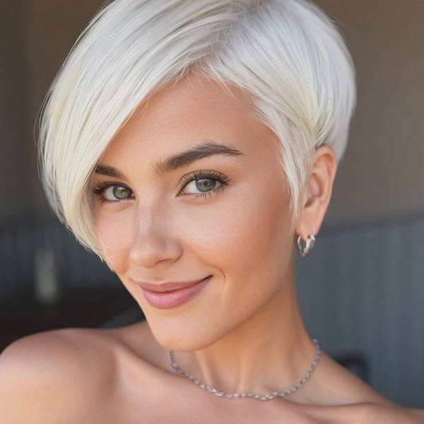 女人短發最新發型，短發新風尚：展現干練優雅的最新發型設計