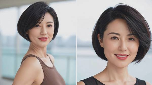 長發顯老還是短發顯老，短發襯青春：顯年輕的發長比想象中更短