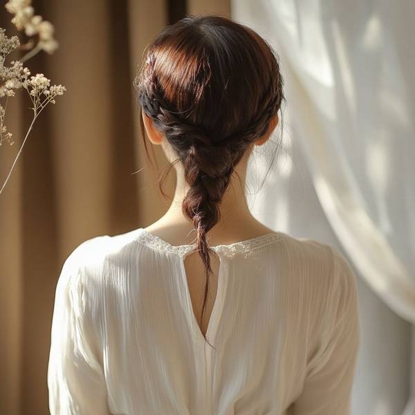 盤頭發簡單好看的步驟，簡單好看的盤發步驟全解