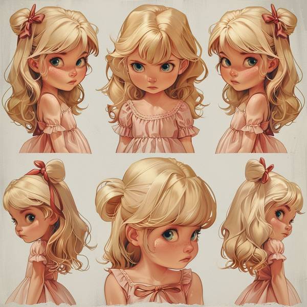 小女孩漂亮發(fā)型扎法，陽(yáng)光短發(fā)編發(fā)：7款懶人甜心發(fā)型教程完整版