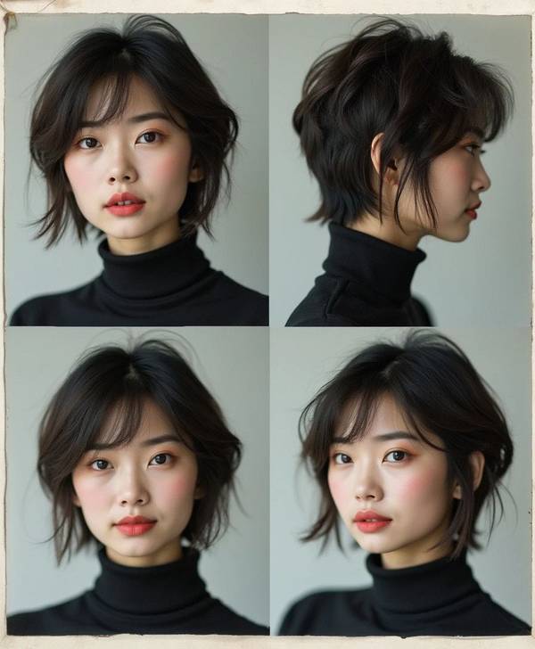 大學生適合的發型，清爽減齡不傷發專為大學生設計的24款高性價比發型圖鑒