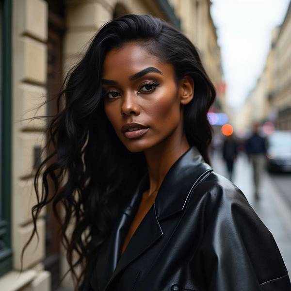 皮膚黑的人適合什么發型，深色肌膚發型的黃金法則：五款顯白造型秘籍