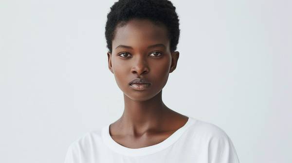 黑的人穿白色好看嗎，黑白映襯間，膚深更顯純凈底美