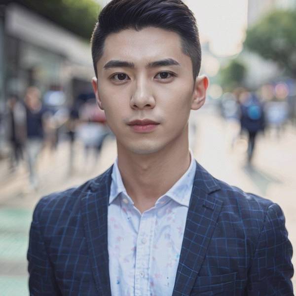 臉長的人適合什么發型男生，長臉男生發型指南：6款修顏短發優化臉型比例