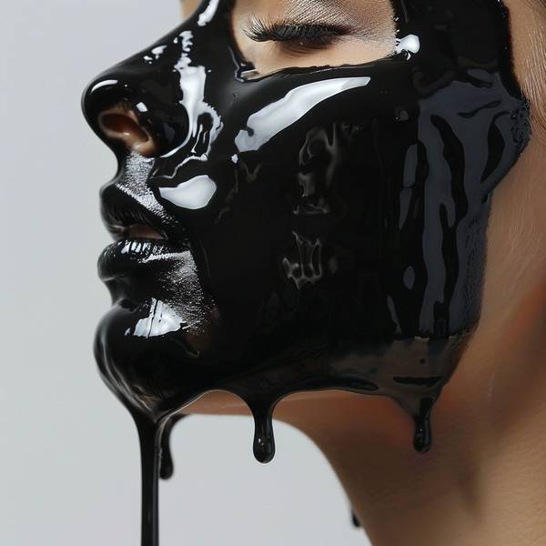 白面膜和黑面膜的區別，白面膜補水亮膚，黑面膜深層清潔功效對比