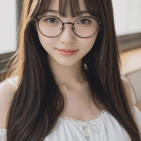 戴眼鏡適合什么劉海，八款修飾臉型眼鏡劉海造型，拯救近視眼時尚困局