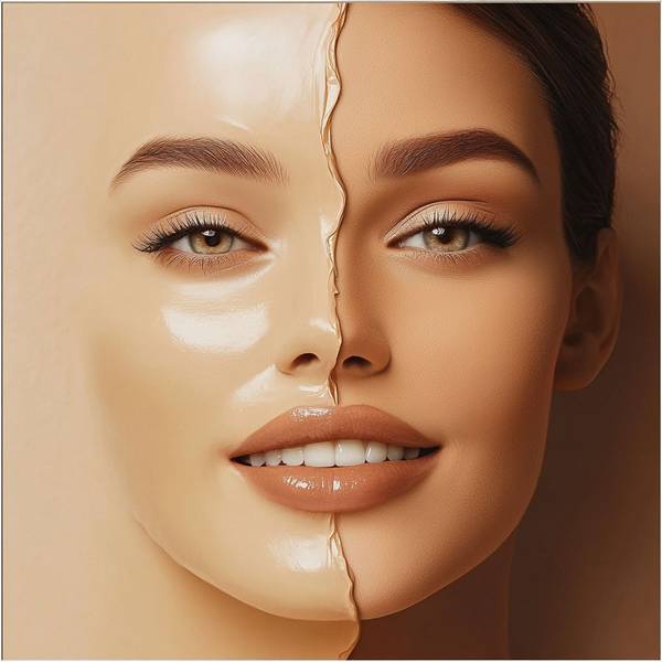 bb霜和素顏霜的區別，bb霜遮瑕提亮膚色素顏霜輕盈自然校正暗沉