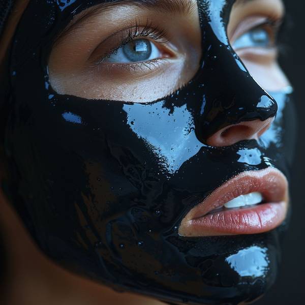 白面膜和黑面膜的區別，白面膜補水亮膚，黑面膜深層清潔功效對比