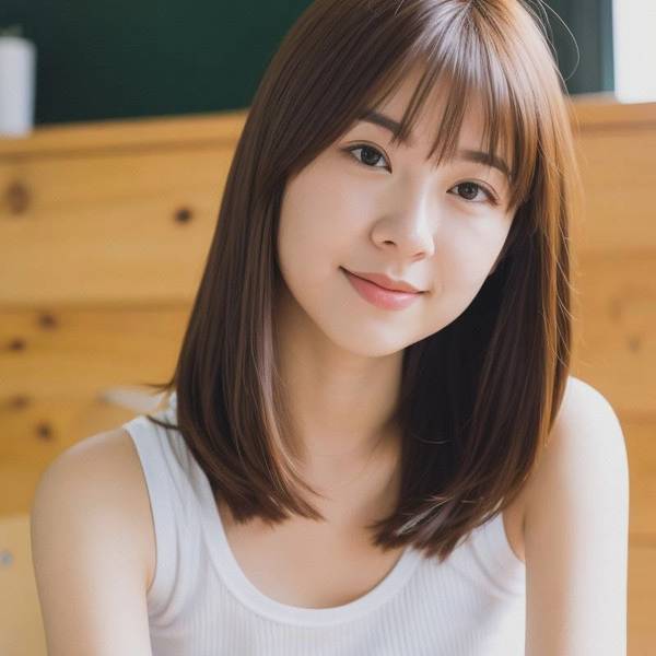 瓜子臉適合什么劉海,瓜子臉最適合這4款修顏劉海設計